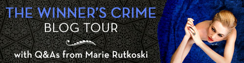 Q&A with Marie Rutkoski | The Winner's Crime Blog Tour (+ giveaway)