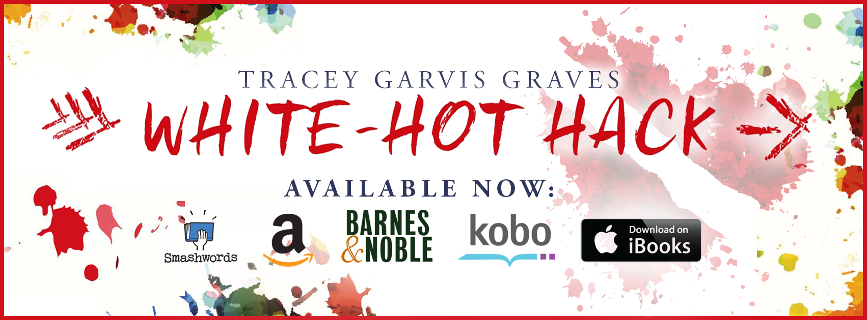Release Day Happiness for White-Hot Hack by Tracey Garvis Graves
